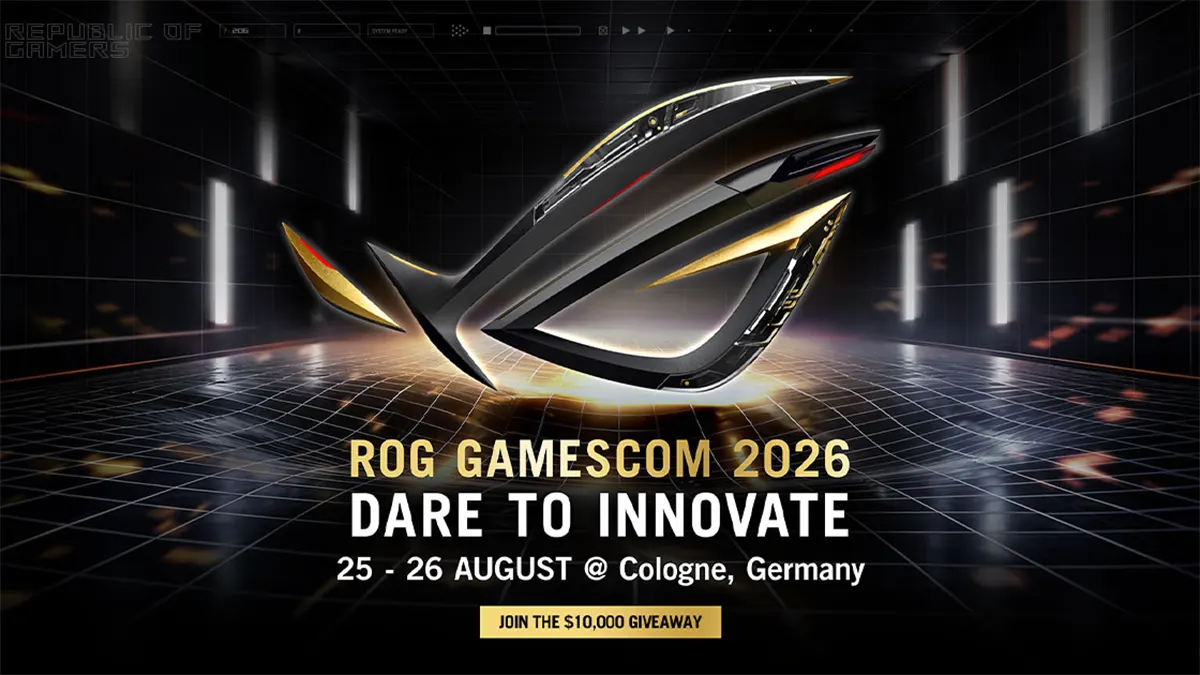 شركة ASUS ROG تكشف عن ترسانة جديدة في Gamescom 2026