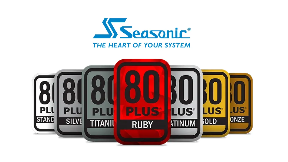 شركة Seasonic أول شركة تحقق اعتماد 80 PLUS Ruby عند 115 فولت